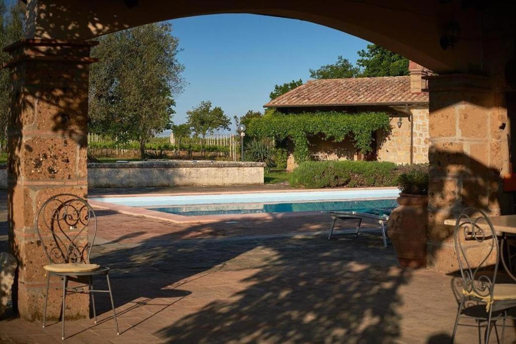 Agriturismo Eco-Bio Villa Vacasio Pitigliano Ngoại thất bức ảnh